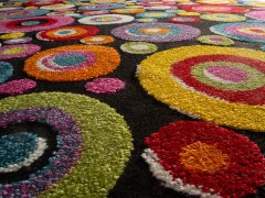 Kusový koberec Relief 22842-110 Multicolor 80x150