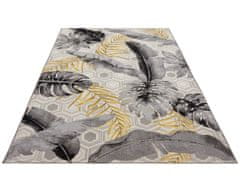 Hanse Home Kusový koberec Flair 105612 Gold Leaves Multicolored – na von aj na doma 80x165