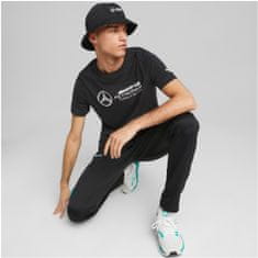Mercedes-Benz tričko PUMA Essentials Logo černo-biele L