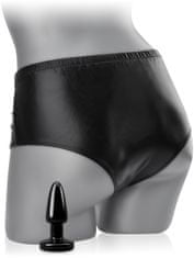 XSARA Kalhotky s vnitřním análním kolíkem pro ženy i muže - 87654567