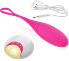 XSARA Vibrační vajíčko na dálkové ovládání silikonové sex vajíčko ke stimulaci - 10 funkcí - 71429410