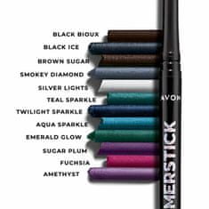 Avon Diamantová ceruzka na oči Glimmerstick 0,35 g (Odtieň Black Bioux)