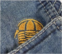 TRILOBITE nohavice jeans PARADO 661 Slim Fit dámske modré 34