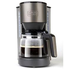 Kávovar Black+Decker, BXCO1000E, prekvapkávacia, na 12 šálok, kapacita 1,25 L, LCD, časovač, 1000 W