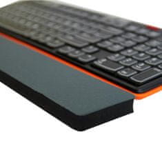 Northix Pohodlná podpora zápästia pre klávesnicu - čierna 