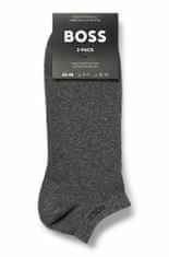 Hugo Boss 2 PACK - pánske ponožky BOSS 50467730-031 (Veľkosť 39-42)
