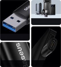Noname Baseus Converter Ingenuity Series Mini OTG Adaptor USB-A 3.1 Male to Type-C Female Blue (ZJJQ000103)