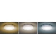 Solight LED osvetlenie LECCE s diaľkovým ovládačom, 50W, 3000lm, 40cm, zmena chromatickosti, stmievateľné, biela, WO799