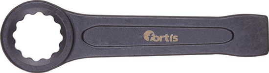 FORTIS Úderový očkový kľúč, rovné čeľuste, 24 mm - FORTIS