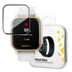 MG Watch Glass Hybrid ochranné sklo na Garmin Venu Sq, čierne