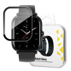 MG Watch Glass Hybrid ochranné sklo na Xiaomi Amazfit GTS 2, čierne