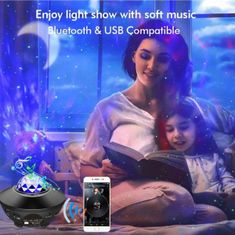 HOME & MARKER® Projektor Galaxy Light Aurora | GALAXYGLOW