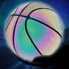 Mormark Holografická basketbalová lopta - Priemer 24,6 cm | FLASHBALL