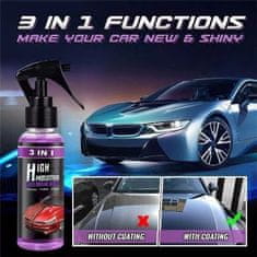 JOIRIDE® Vysoko ochranný náter na auto a čistič auta bez vody v spreji 3v1 (1 ks, 100 ml) | CARCOAT