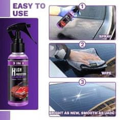 JOIRIDE® Vysoko ochranný náter na auto a čistič auta bez vody v spreji 3v1 (1 ks, 100 ml) | CARCOAT