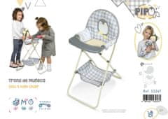 DeCuevas 53247 Skladacia jedálenská stolička pre bábiky PIPO 2022