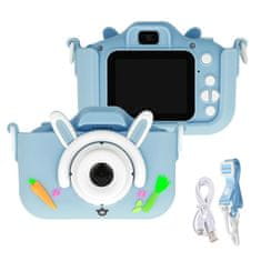 MG C10 Rabbit detský fotoaparát, modrý