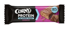 CORNY Proteín 30 % tyčinka cookies 18 x 50 g
