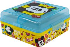 Stor Štvorcový Multi Box na desiatu Mickey Mouse
