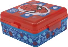 Stor Štvorcový Multi Box na desiatu Spiderman