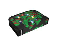 STARPAK Pixel Game Školský set: Batoh s odrazkami 40x29x20 + peračník bez výbavy