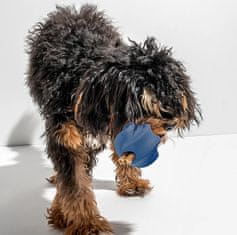 Decor By Glassor Gumová hračka pre psíkov granát modrý