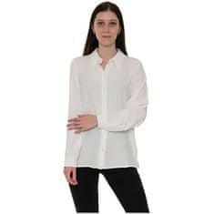 Vero Moda Dámska košeľa VMVIVI Regular Fit 10283143 Snow White (Veľkosť XL)