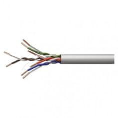 EMOS Dátový kábel UTP CAT 5E S9121, 305m šedý 2309010010