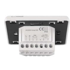EMOS Izbový termostat pre podlahové kúrenie, drôtový, P5601UF, biely 2101210000