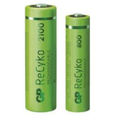 GP Nabíjačka batérií Eco E411 + 4× AA 2100 + 4× AAA 800 B51418, biela 1604841111
