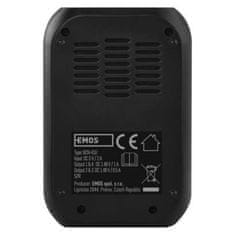 EMOS Nabíjačka batérií BCN-41D N9331 + 4AA 2700, čierna 1603028000