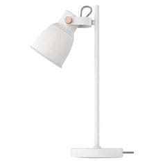 EMOS Stolová lampa JULIAN na žiarovku E27 Z7621W, biela 1538187000
