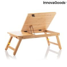 InnovaGoods Skladací bambusový stolík Lapwood IN3031