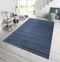 NORTHRUGS Kusový koberec Lotus Blau Meliert – na von aj na doma 80x240