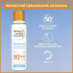 Garnier Ochranná hmla pre citlivú pokožku SPF 50+ Sensitiv e Advanced (Invisible Protection Mist) 150 ml