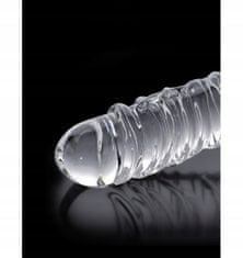 Xcock Exkluzívny veľký sklenený penis pre vagínu, análny otvor