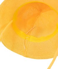 Beauty Girls Letný klobúk s pohyblivými ušami - žltý