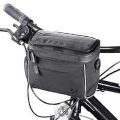 MG Handlebar cyklistická taška na bicykel 5L, čierna