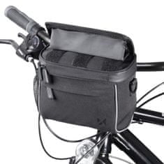 MG Handlebar cyklistická taška na bicykel 5L, čierna