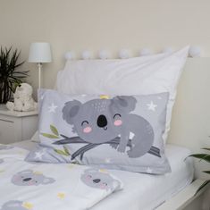 Jerry Fabrics Obliečky do postieľky Koala Sweet dreams baby 100x135, 40x60 cm