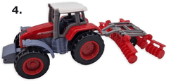 Wiky Traktor kovový s návesom 14cm