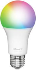 TRUST Smart WiFi LED žárovka, E27, RGB