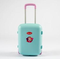 Detský cestovný kufor - modrý