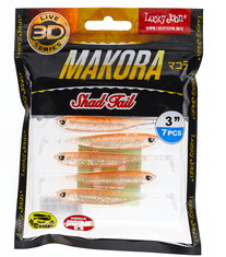 LUCKY JOHN 3D Makora Shad Tail 3" farba 002 7ks