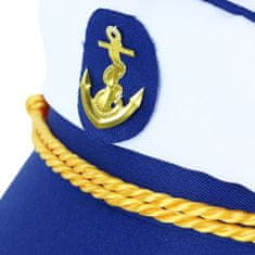 Rappa Detská čiapka kapitán námorník modrá