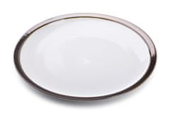 Affekdesign Porcelánový tanier Cal 24 cm biely