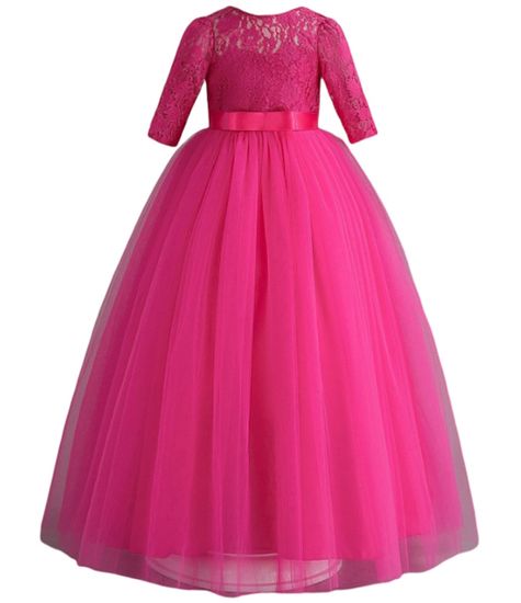 Princess Dievčenské spoločenské šaty veľkosť 134 - ružové