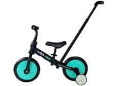 Lean-toys Pedálový krosový bicykel 3v1 čierny a mätový