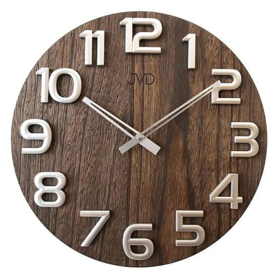 JVD Nástenné hodiny drevené HT97.3, 40cm