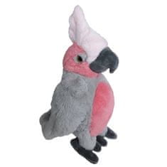 Beppe Ružový papagáj Kakadu plyšový maskot 22cm 13841